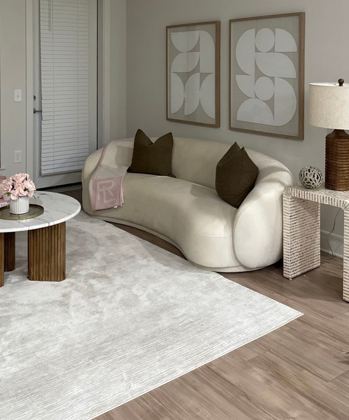 Luxury Fabric Sofa - View 1